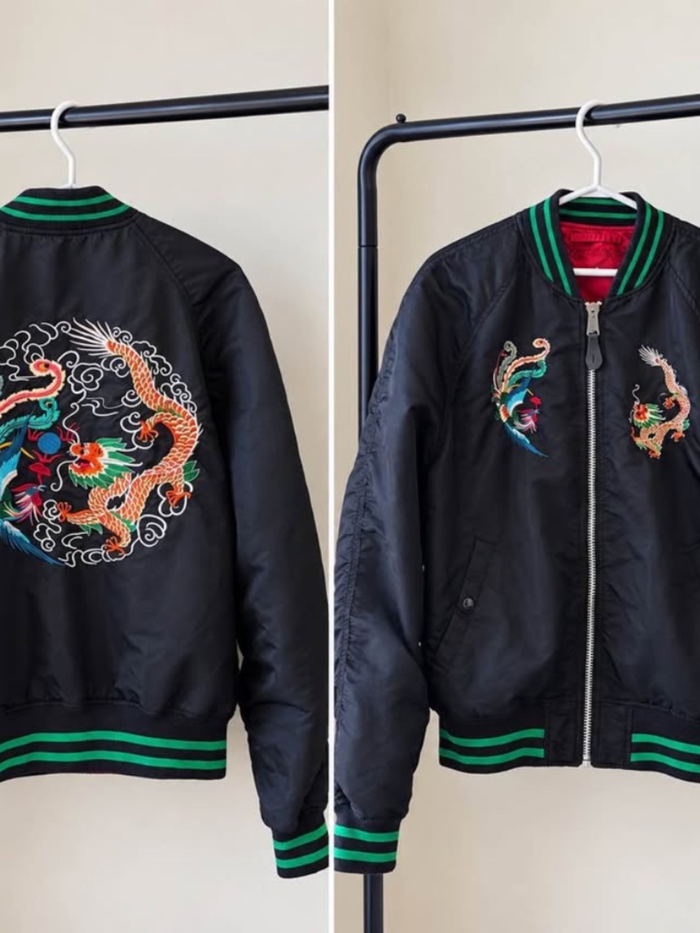 Alpha Industries Bomber Jacket (Dragon)